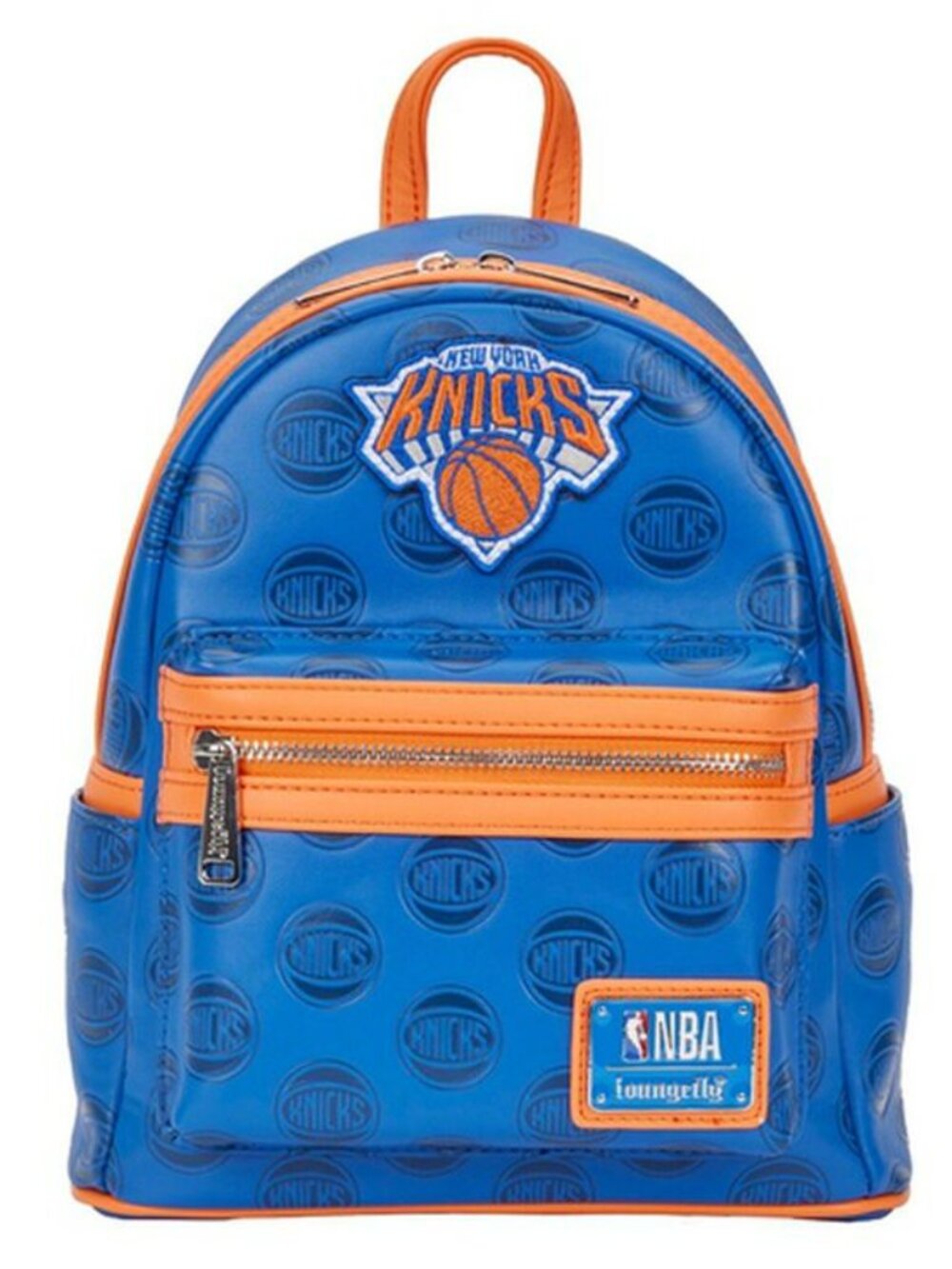 Loungefly New York Knicks NBA Basketball Mini Backpack Blue Orange #2 - NEW